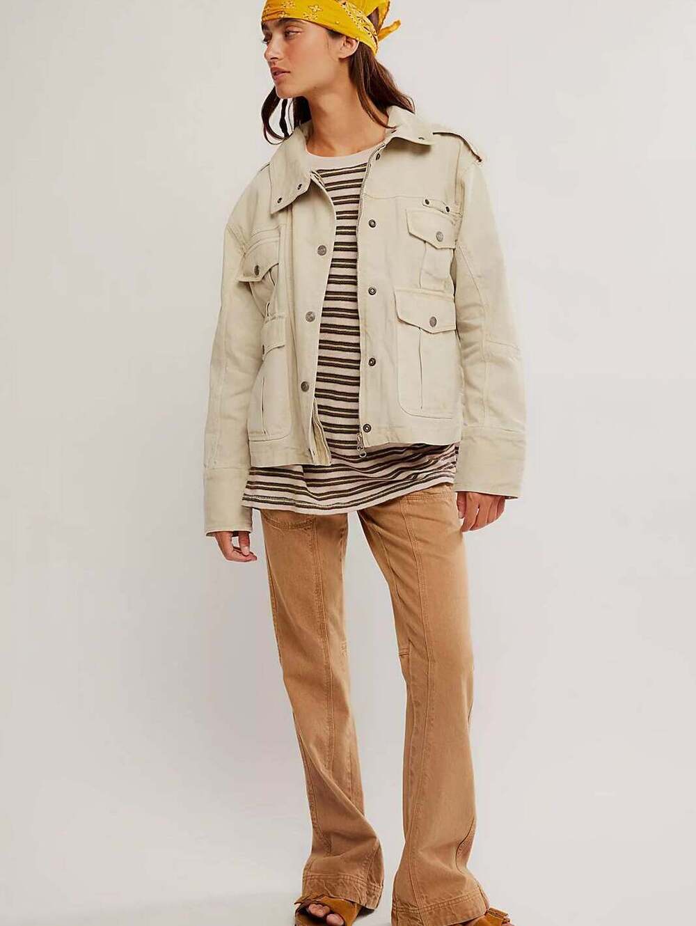 Free People Kali Washed Jacket